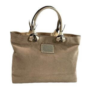 🤑 4/$24 Victoria’s Secret Faux Suede Tan Tote Bag